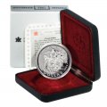Details about   Canada 1994 Silver $1 Proof Last RCMP Sled-Dog Patrol 