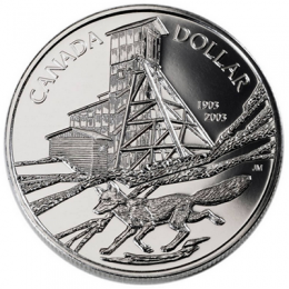 21957 Canada Silver Half Dollar Graded as Brilliant Uncirculated
