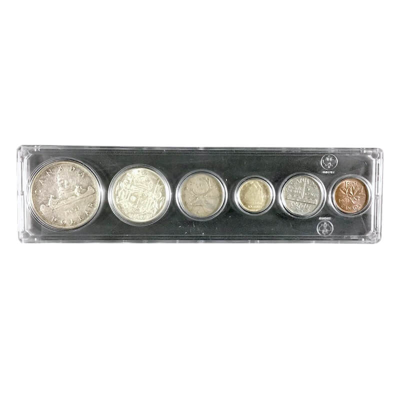 1967 & Prior Plastic Year Set Coin Holder For Canadian Coins