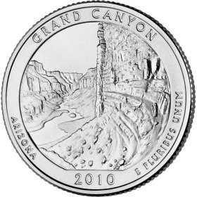 Single 2010-P Uncirculated Yosemite National Park Quarter