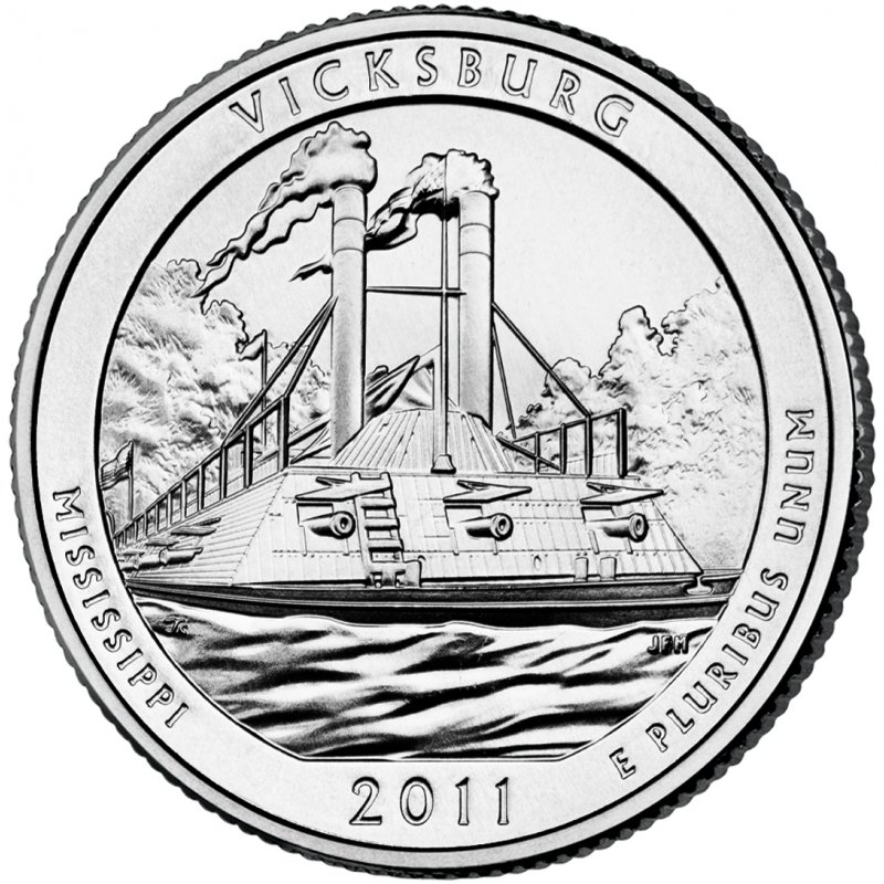 Montana Brilliant Uncirculated 2011 P Glacier National Park Quarter ATB 