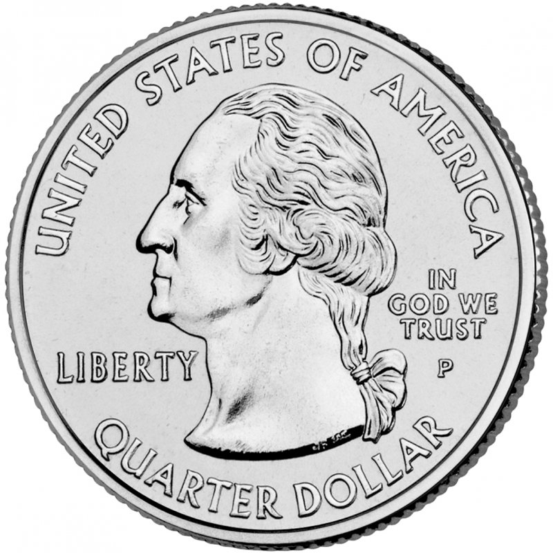 State Quarter 25c Uncirculated Roll of 40 " P " Mint #15 2001 Kentucky KY 