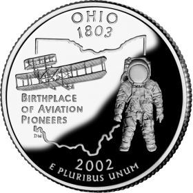 IN 2002-D INDIANA STATE QUARTER UNCIRCULATED FROM US MINT
