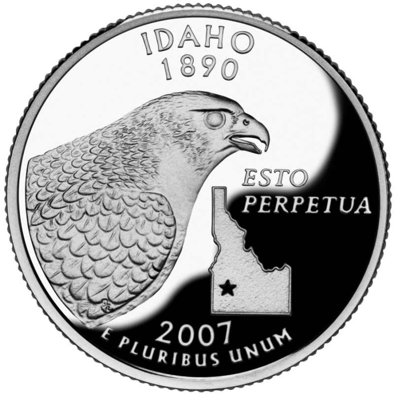 2007 D Utah State Quarter New U.S Mint "Brilliant Uncirculated" 