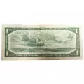 1954 Bank of Canada $1 Dollar Bill Note Devils Face Variety  (VF)