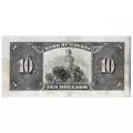 1935 Bank of Canada $10 Princess Mary English Series A Bill Note (G)