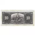 1937 Bank of Canada $10 Bilingual Series Osborne-Towers Bill Note-VF back slightly faded