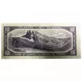 1954 Bank of Canada $10 Dollar Bill Note Devils Face Beattie/Coyne  Variety (VF)