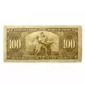 1937 Bank of Canada $100 Bilingual Series Gordon or coyne/Towers Bill Note (F)