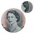 1954 Bank of Canada $2 Dollar Bill Modified Portrait Series, VG-F+ 100-ct Bundle