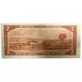 1954 Bank of Canada $2 Dollar Bill Note Devils Face Variety Beattie/Coyne (VF)