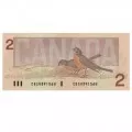 1986 Bank of Canada $2 Dollar Bill Bird Series, (Circulated) 100-ct Bundle