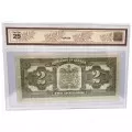 1923 Dominion of Canada $2 HRH Prince of Wales Bill Note BCS Graded VF-25