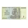 2008 Reserve Bank of Zimbabwe $10 Trillion Dollar Bill Note 