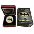 2019 Barbados $1 The Bat Signal™ Fine Silver Dollar Coin (Glow-in-the-Dark)