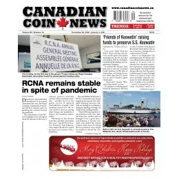 2021 Canadian Coin News Vol 58 #19, Dec 22 - Jan 4 2021 Canadian Coin News Vol 58 #19, Dec 22 - Jan 4