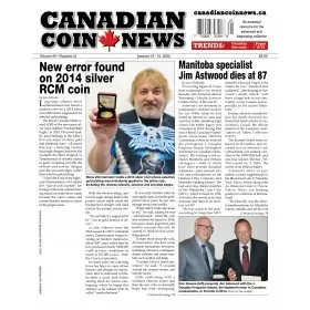 2022 Canadian Coin News Vol 59 #21, Jan 18 - Jan 31