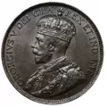 1915 Canadian 1-Cent Large Penny Coin (VF)