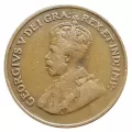 1920 Canadian 1-Cent Small Penny Coin (VF)