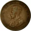 1928 Canadian 1-Cent Small Penny Coin (VF)