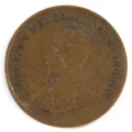 1930 Canadian 1-Cent Small Penny Coin (VF)