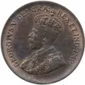 1936 Canadian 1-Cent Small Penny Coin (VF)