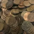 1960-1996 Canadian 1-Cent Maple Leaf Twig Penny 98% Copper 5 lb (2.3 kg) Bulk Circulated Coin Lot