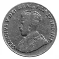 1925 Canadian 5-Cent Nickel Coin (VG)