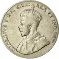 1928 Canadian 5-Cent Nickel Coin (Circulated)