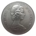 1974 Canadian 50-Cent Coat of Arms Half Dollar Coin Lot of 100pcs (Circulated)