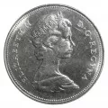 1976 Canadian 50-Cent Coat of Arms Half Dollar Coin Lot of 100pcs (Circulated)