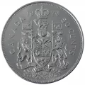 1979 Canadian 50-Cent Coat of Arms Half Dollar Coin Lot of 100pcs (Circulated)