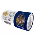 2018 Canadian 50-Cent Coat of Arms Special Wrap Circulation Coin Roll