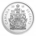 2018 Canadian 50-Cent Coat of Arms Circulation Coin (Brilliant Uncirculated)