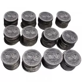 1974 (1874-) Canadian $1 Winnipeg Centennial Dollar Coin Lot of 50pcs (Circulated)