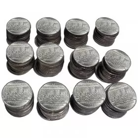 1982 Canadian $1 Dollar - 1867 Confederation Constitution Coin Lot of 100pcs (Circulated)
