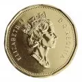2001 Canadian $1 Common Loon Dollar Proof-like (PL) Coin