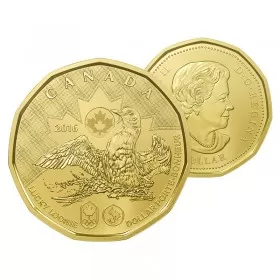 2016 Canadian $1 Olympic Lucky Loonie Dollar Coin (Brilliant Uncirculated) 
