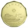 2017 Canadian $1 Common Loon Dollar Coin (Brilliant Uncirculated)
