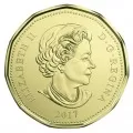 2017 Canadian $1 Common Loon Dollar Coin (Brilliant Uncirculated)
