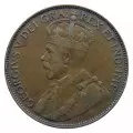 1929 Newfoundland 1-Cent Large Penny Coin (F+)