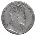 1907 Newfoundland 50-Cent Half Dollar Silver Coin (VG or better)