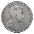1909 Newfoundland 50-Cent Half Dollar Silver Coin (VG or better)