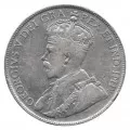 1919-C Newfoundland 50-Cent Half Dollar Silver Coin (VG or better)