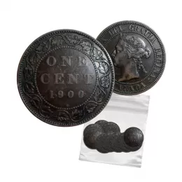 1900-H Canadian 1-Cent Large Penny Coin 5pc Lot-AG-VG grade 1900-H Canadian 1-Cent Large Penny Coin 5pc Lot-AG-VG grade