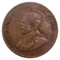 1923 Canadian 1-Cent Small Penny Coin (VG)