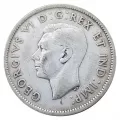 1938 Canadian 25-Cent Caribou Silver Quarter Coin (circulated)
