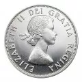 1964 Canadian 50-Cent Coat of Arms Silver Half Dollar Coin (Uncirculated) 