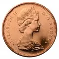 1967 (1867-) Canadian 1-Cent Rock Dove Confederation Centennial Penny Coin (Brilliant Uncirculated)