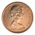 1979 Canadian 1-Cent Maple Leaf Twig Penny Coin (Brilliant Uncirculated)